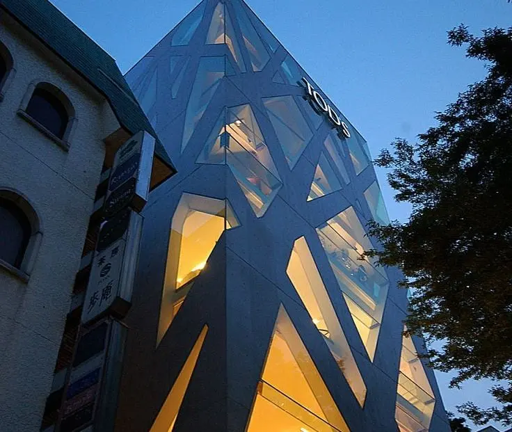 Reference example 1 of aluminium composite dry façade — acp rainscreen cladding