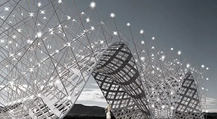 Reference example 2 of cable structures — tensile roofs and canopies