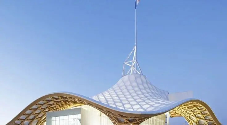 Reference example 3 of cable structures — tensile roofs and canopies