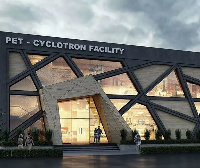 Reference example 9 of curtain wall façade — framed and structurally glazed systems
